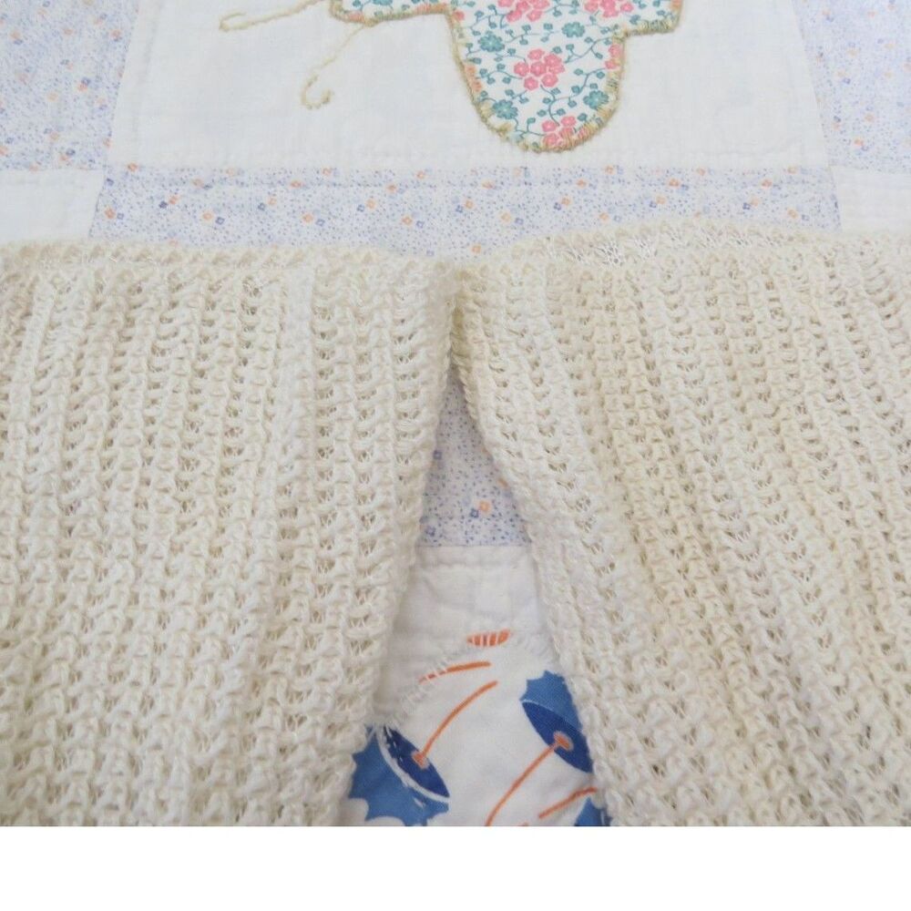 Love Stitch women's Patchwork Open Knot Sweater Boho Slouchy Cream L EUC - Picture 3 of 12